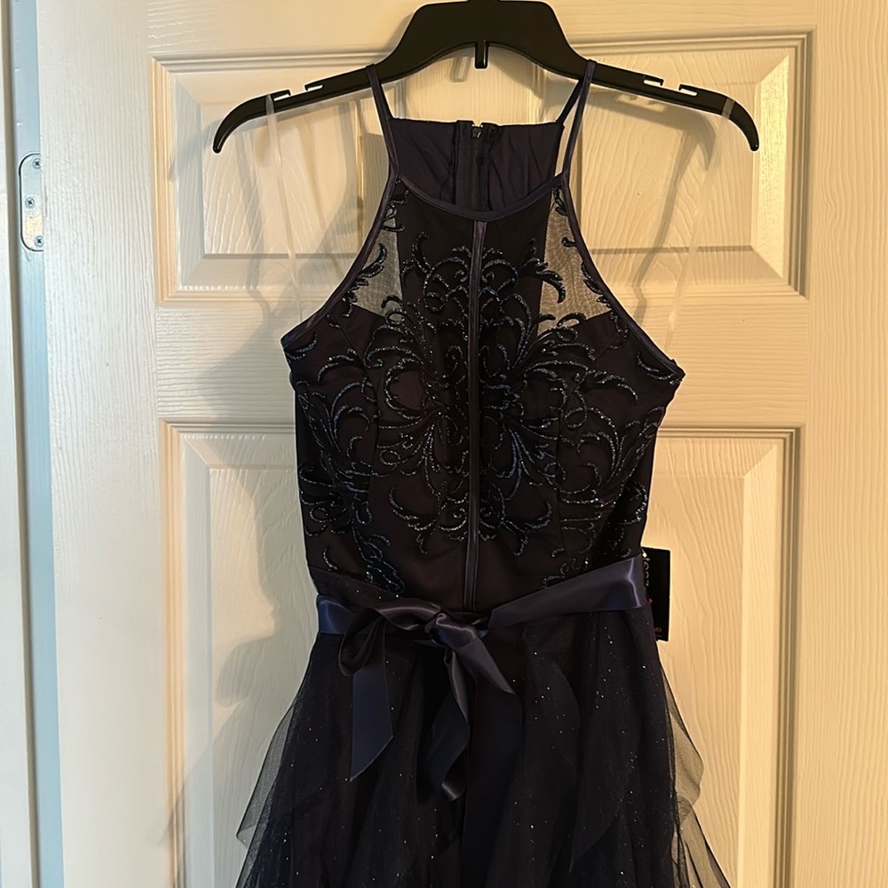 Dark Navy Prom Dress